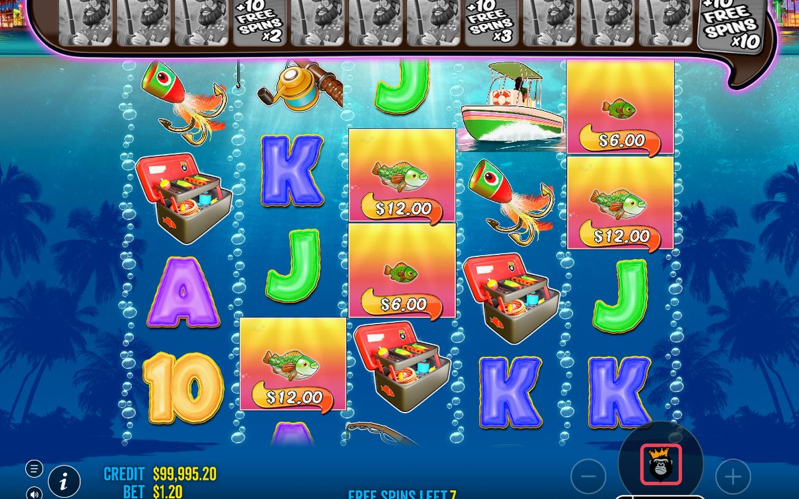 Free spins: MONEY-symbolernas kronvärden samlas in av WILD