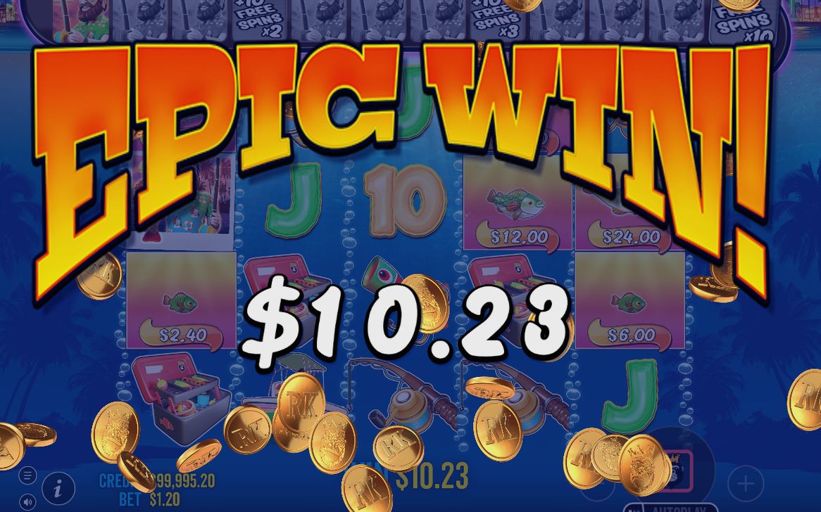 Free spins: WILD-fiskaren syns bara i det här läget
